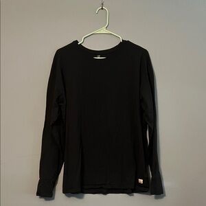 Vuori Black Long Sleeve Tee